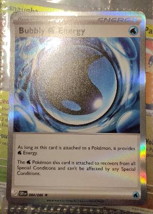 Bubbly Water Energy, graded 9.5