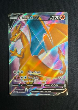 Charizard V - SWSH050 graded 9