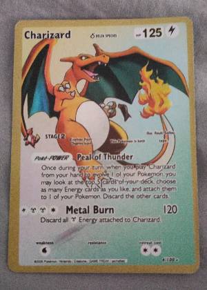 Charizard, graded 8.5
