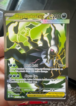 Mega Darkrai ex - 101/084 graded 9
