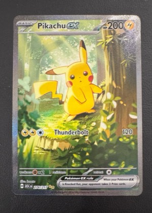 Pikachu ex, graded 9.5