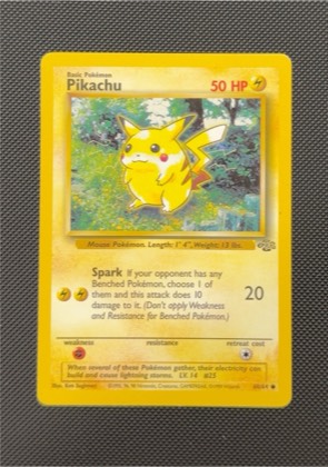 Pikachu, graded 7.0