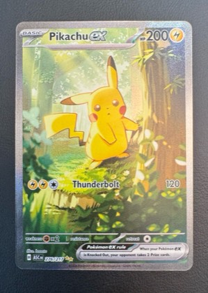 Pikachu ex, graded 9.0
