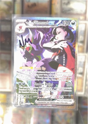 Marnie's Grimmsnarl ex, graded 9.0