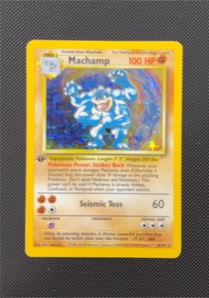 Machamp, graded 5.0