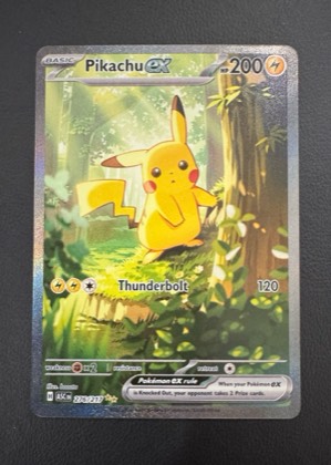 Pikachu ex, graded 9.0