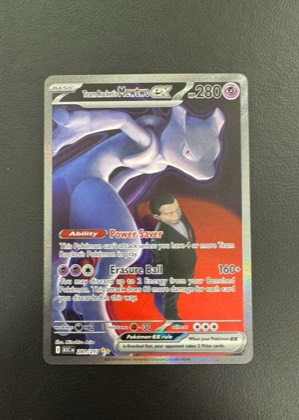 Team Rocket's Mewtwo ex, graded 9.0
