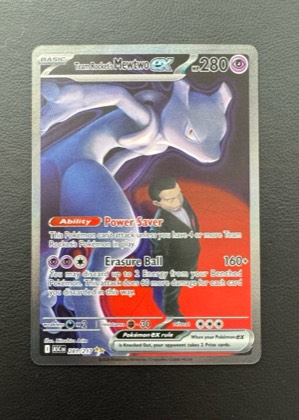 Team Rocket's Mewtwo ex, graded 9.0