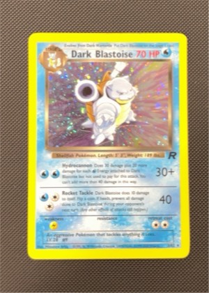 Dark Blastoise (3) graded 7
