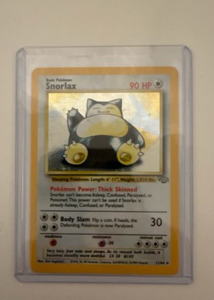 Snorlax, graded 4.5