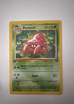 Parasect graded 6 & below
