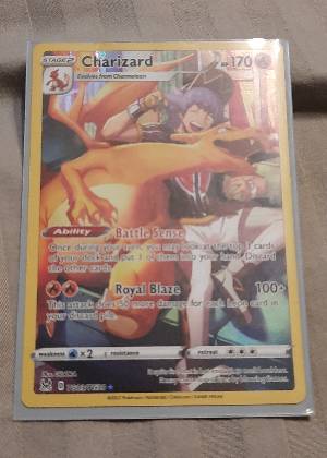 Charizard, graded 8.0