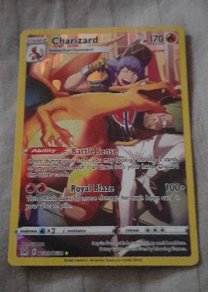 Charizard, graded 8.0