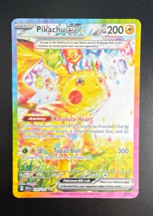 Pikachu ex, graded 9.5