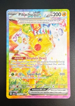 Pikachu ex, graded 9.5