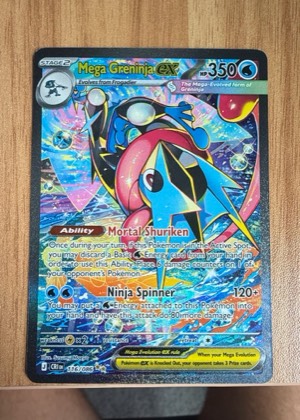 Mega Greninja ex, graded 9.0