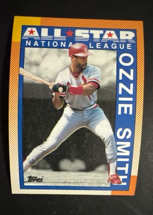 Ozzie Smith, graded 9.0