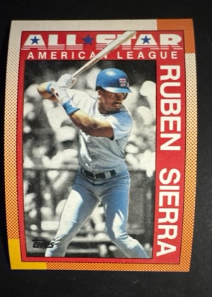 Ruben Sierra, graded 8.5