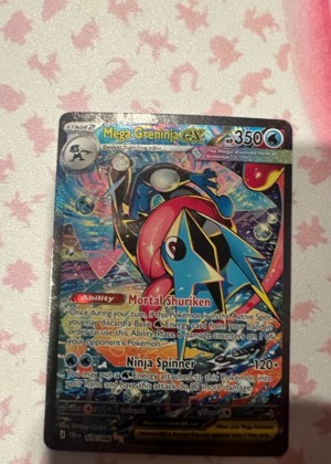 Mega Greninja ex, graded 9.0