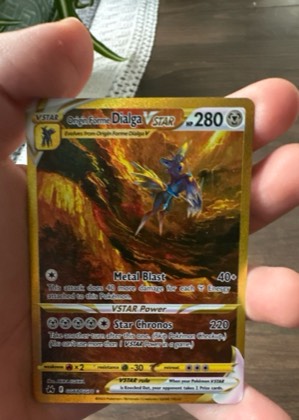 Origin Forme Dialga VSTAR (Secret) graded 8
