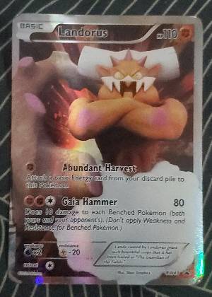 Landorus - BW43, graded 9.0