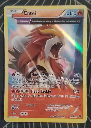 Entei (15), graded 9.0