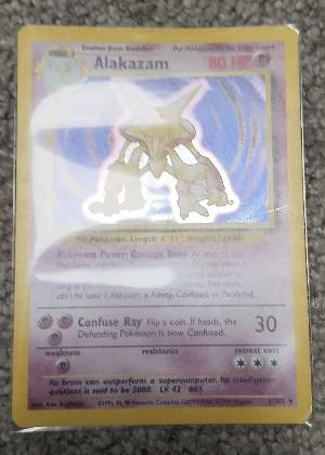 Alakazam, graded 7.5
