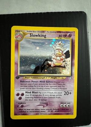 Slowking, graded 7.5