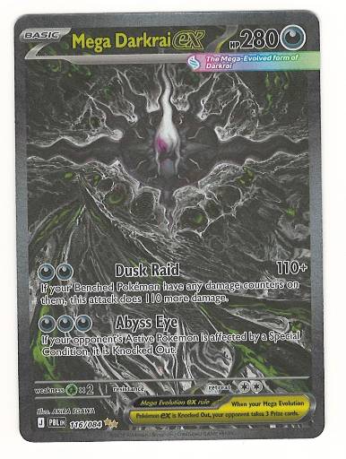 Mega Darkrai ex, graded 10.0