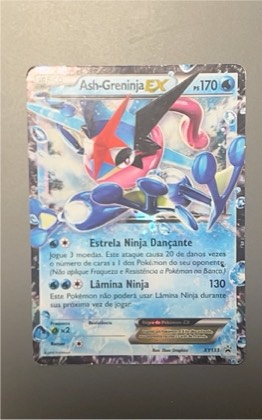 Ash-Greninja EX - XY133 graded 6 & below