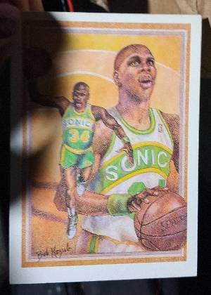 Xavier McDaniel TC, graded 8.0