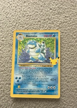 Blastoise, graded 4.0