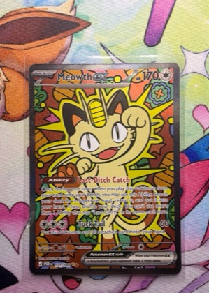 Meowth ex - 121/088 graded 9.5
