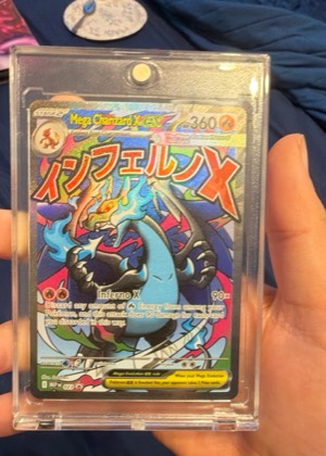 Mega Charizard X ex, graded 9.0