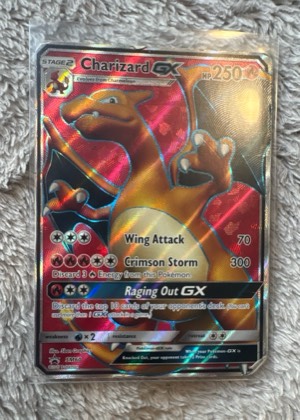 Charizard GX, graded 9.5