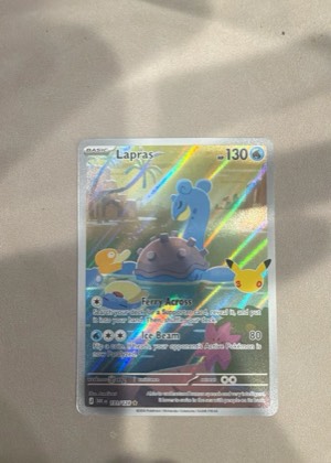 Lapras graded 9