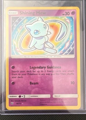 Shining Mew graded 9