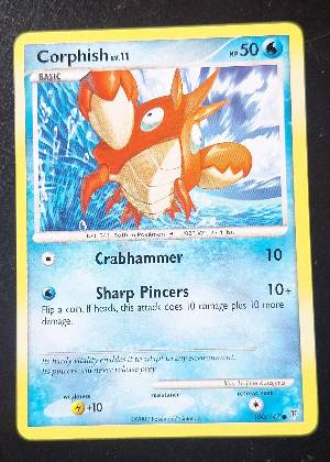 Corphish, graded 7.5