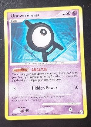 Unown [A], graded 7.5