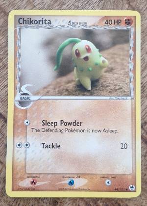 Chikorita (Delta Species), graded 8.5