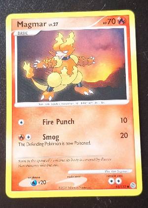 Magmar, graded 7.5