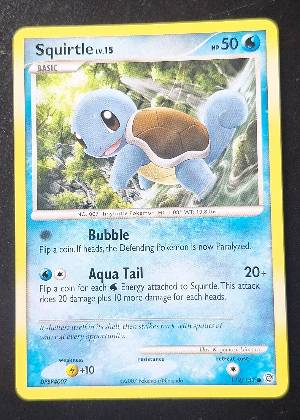 Squirtle, graded 7.5