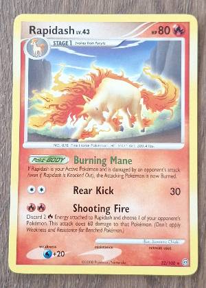 Rapidash, graded 8.0