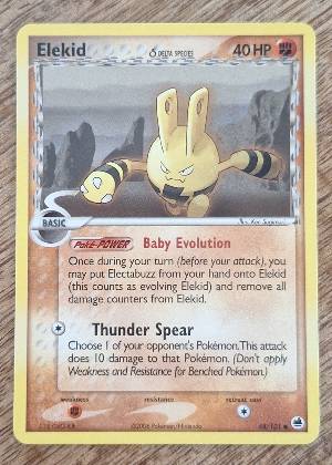 Elekid (Delta Species), graded 7.5
