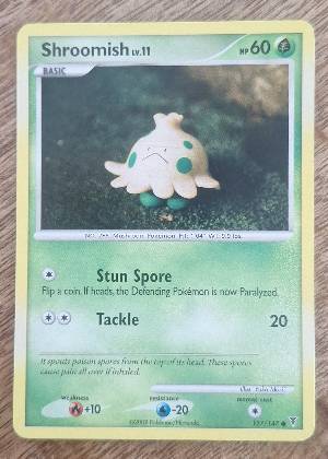 Shroomish, graded 7.5