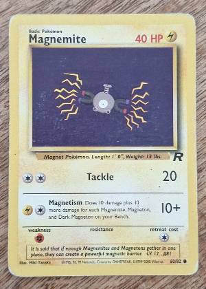 Magnemite, graded 5.0