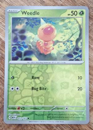 Weedle, graded 9.0