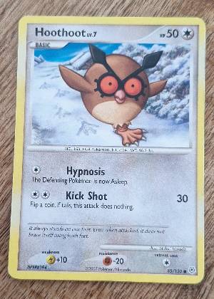 Hoothoot, graded 8.5