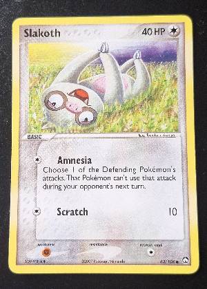 Slakoth, graded 7.5