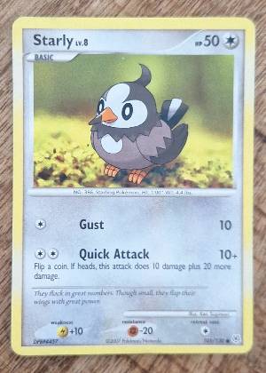 Starly, graded 7.5